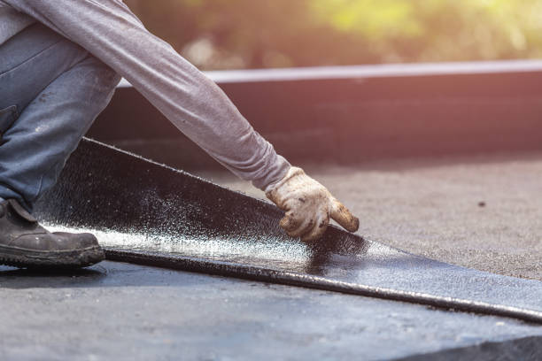 Professional Vapor Barrier Installation technician working in Westphalia, MD